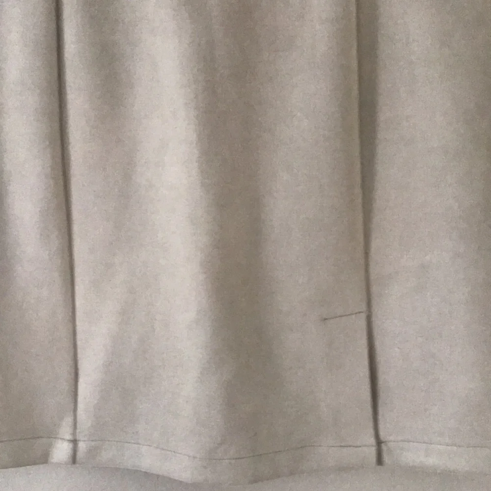 NWT Beige A-Line faux suede skirt - Picture 2 of 6